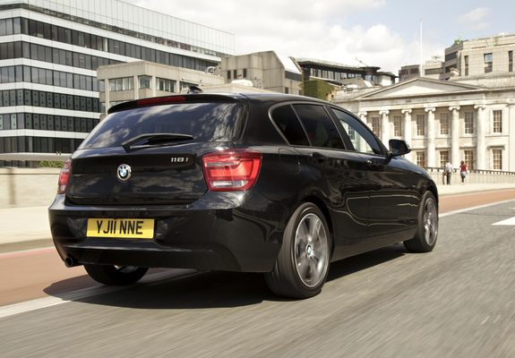 BMW 118i 5-door Sport Line UK-spec (F20) 2011 pictures