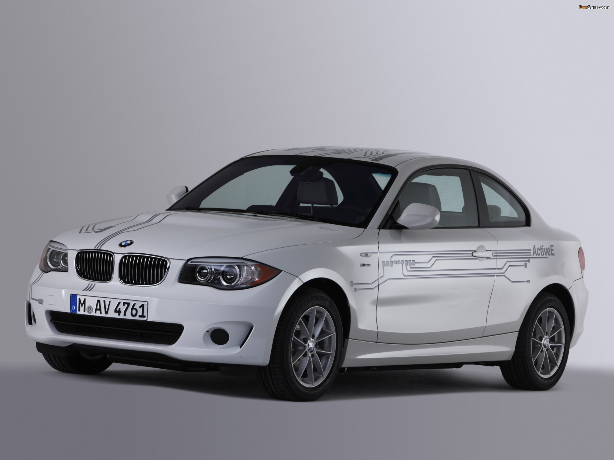 BMW 1 Series Coupe ActiveE Test Car (E82) 2011 pictures (2048 x 1536)