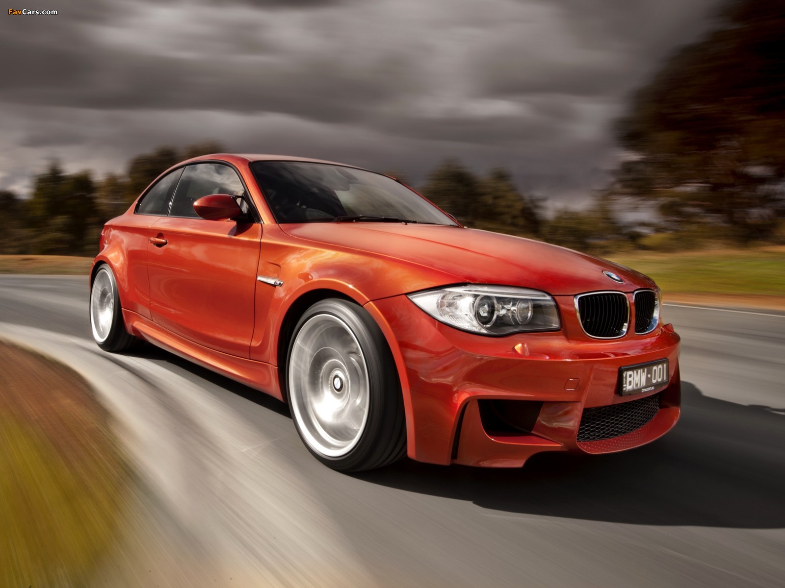 BMW 1 Series M Coupe AU-spec (E82) 2011 pictures (1600 x 1200)