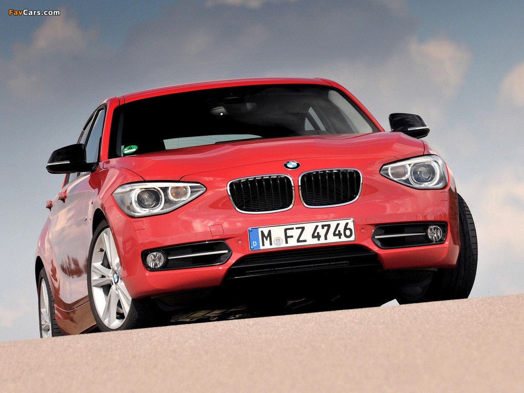 BMW 118i 5-door Sport Line (F20) 2011 pictures (1024 x 768)