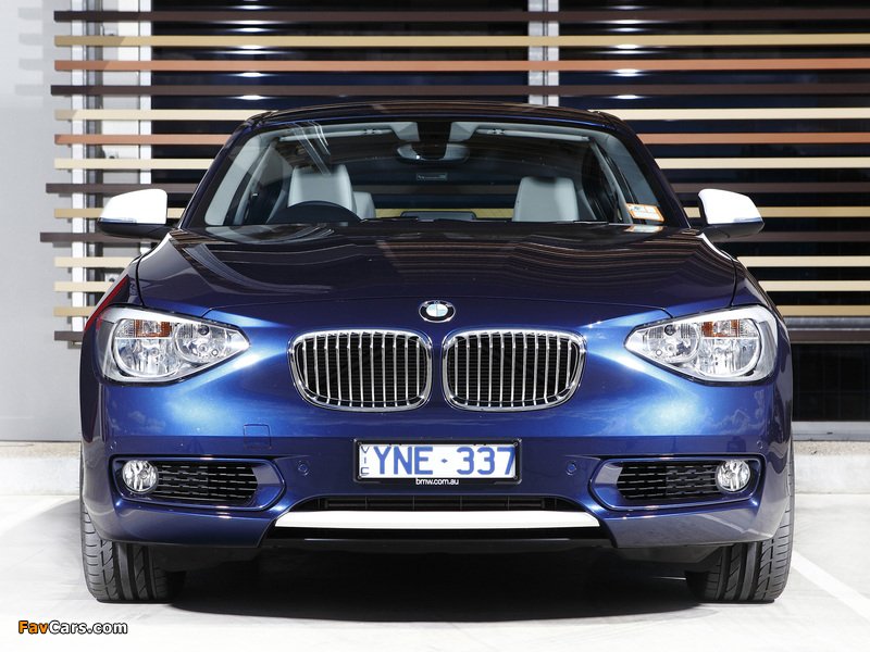 BMW 118i 5-door Urban Line AU-spec (F20) 2011 pictures (800 x 600)