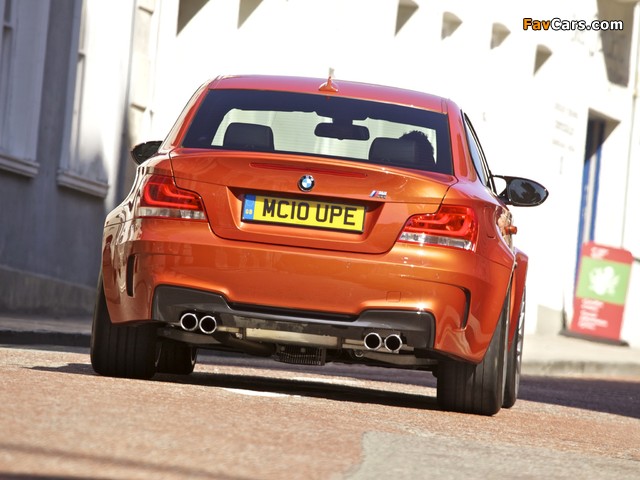 BMW 1 Series M Coupe UK-spec (E82) 2011 pictures (640 x 480)