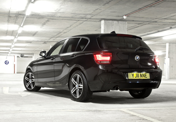 BMW 118i 5-door Sport Line UK-spec (F20) 2011 pictures