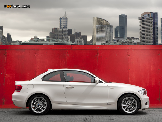 BMW 123d Coupe AU-spec (E82) 2011 wallpapers (640 x 480)
