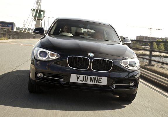 BMW 118i 5-door Sport Line UK-spec (F20) 2011 wallpapers