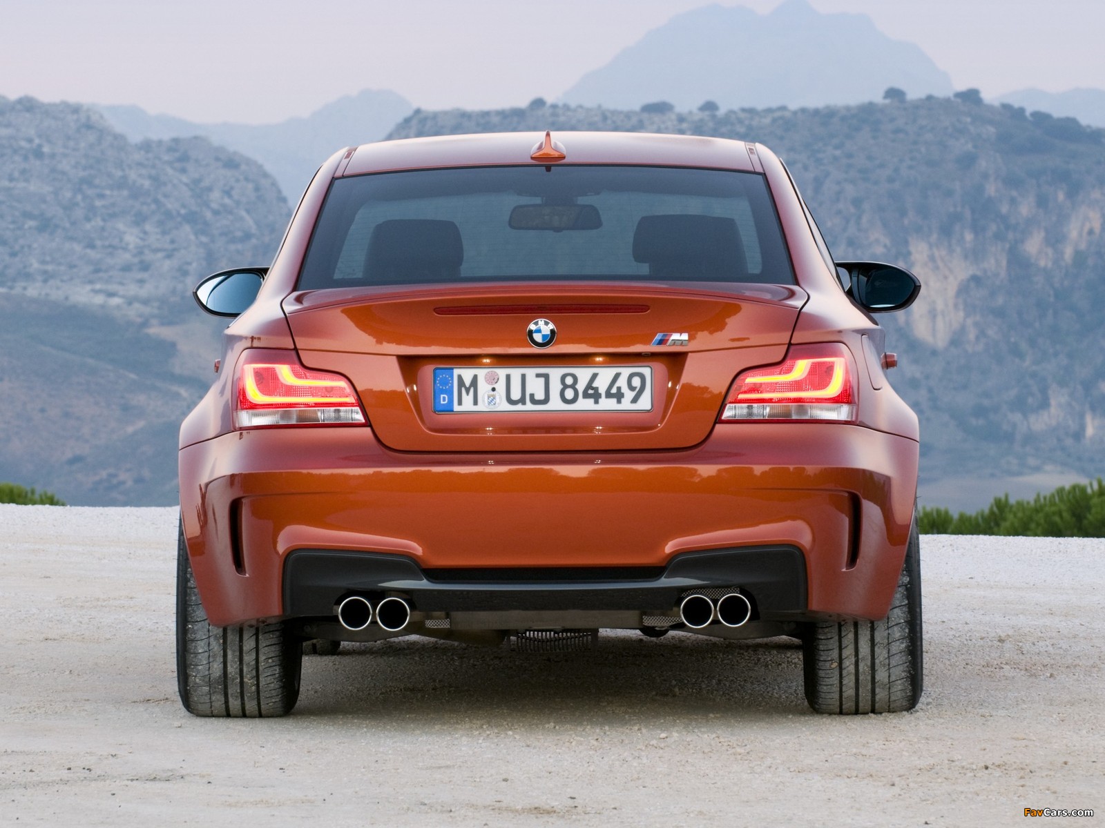 BMW 1 Series M Coupe (E82) 2011–12 wallpapers (1600 x 1200)