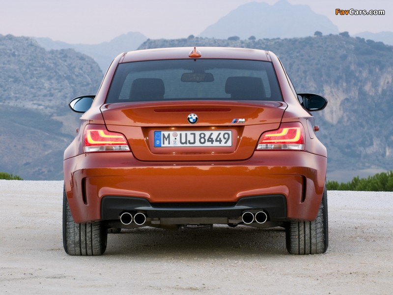 BMW 1 Series M Coupe (E82) 2011–12 wallpapers (800 x 600)