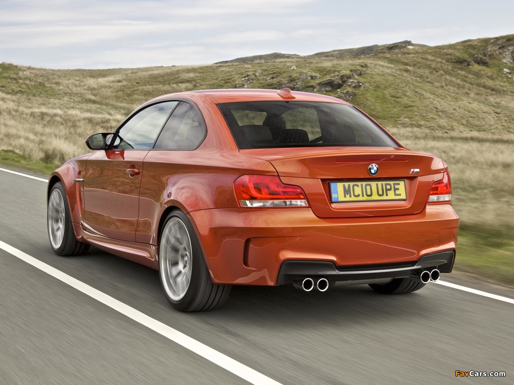 BMW 1 Series M Coupe UK-spec (E82) 2011 wallpapers (1024 x 768)