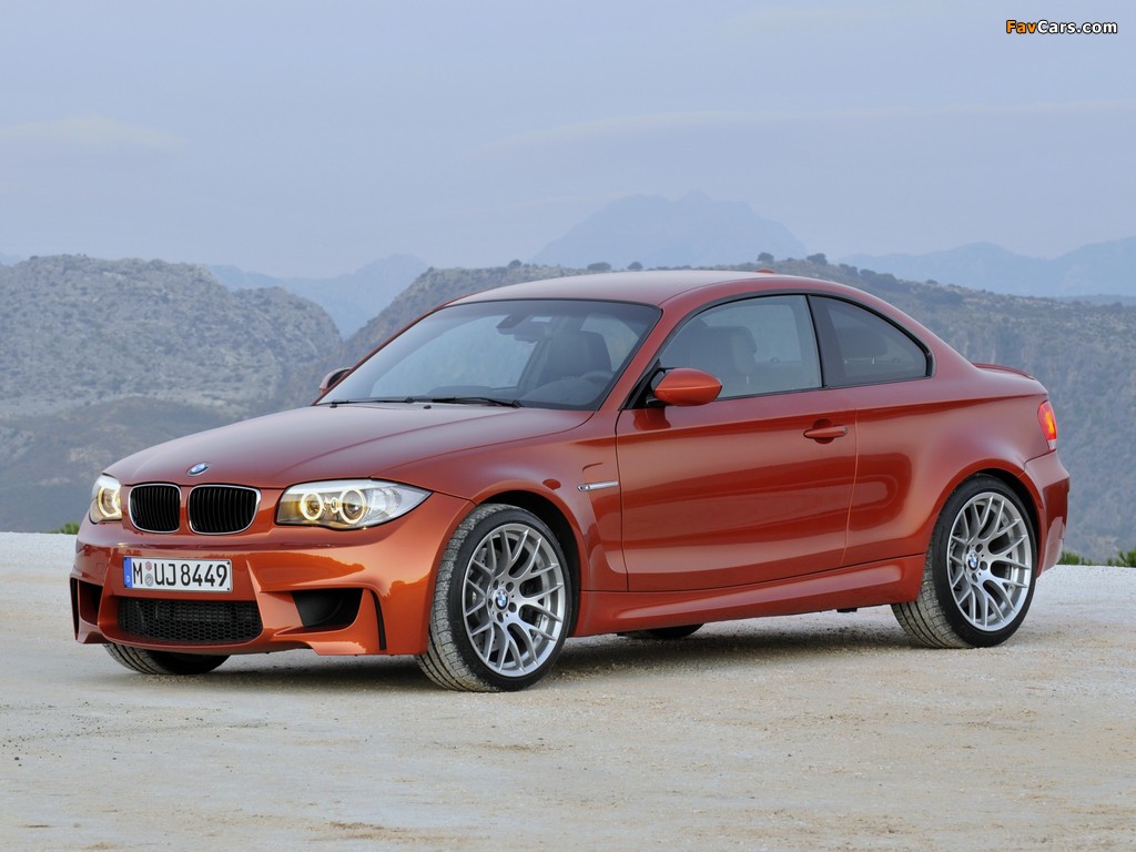 BMW 1 Series M Coupe (E82) 2011–12 wallpapers (1024 x 768)