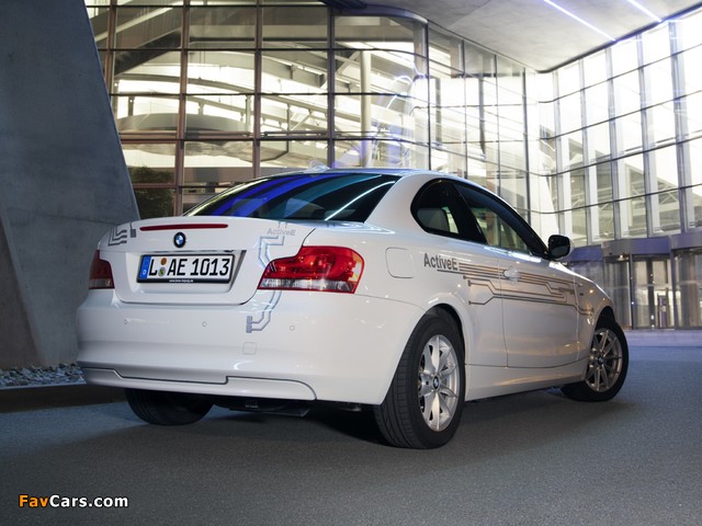 BMW 1 Series Coupe ActiveE Test Car (E82) 2011 wallpapers (640 x 480)