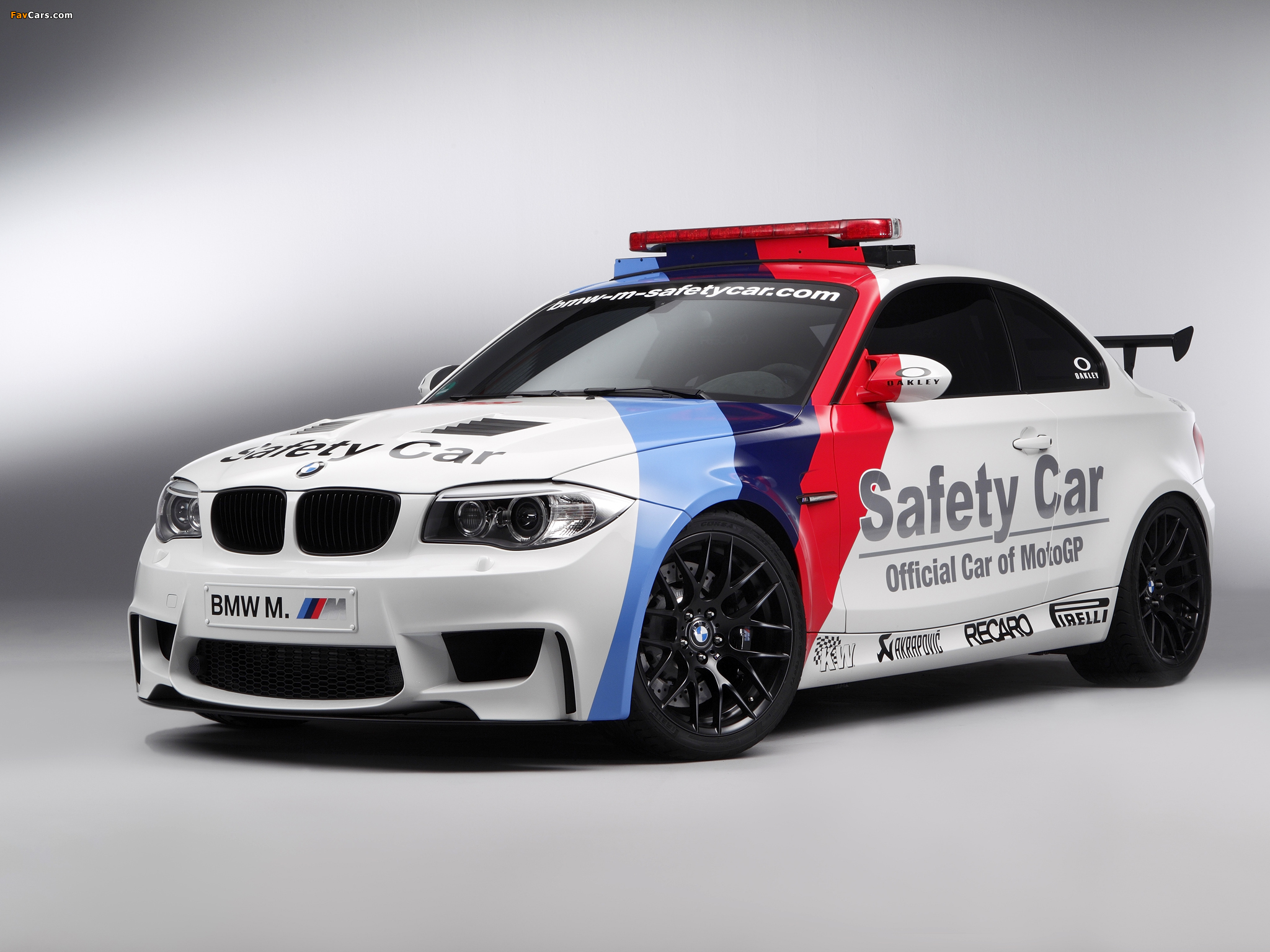 BMW 1 Series M Coupe MotoGP Safety Car (E82) 2011 wallpapers (2048 x 1536)