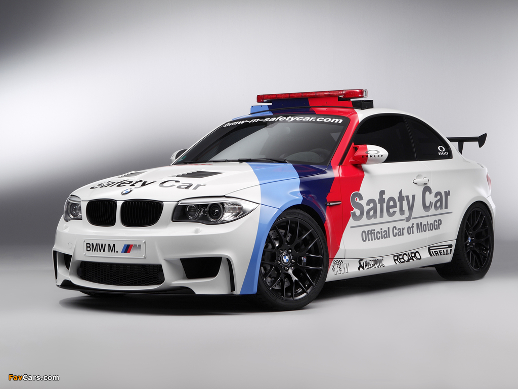 BMW 1 Series M Coupe MotoGP Safety Car (E82) 2011 wallpapers (1024 x 768)