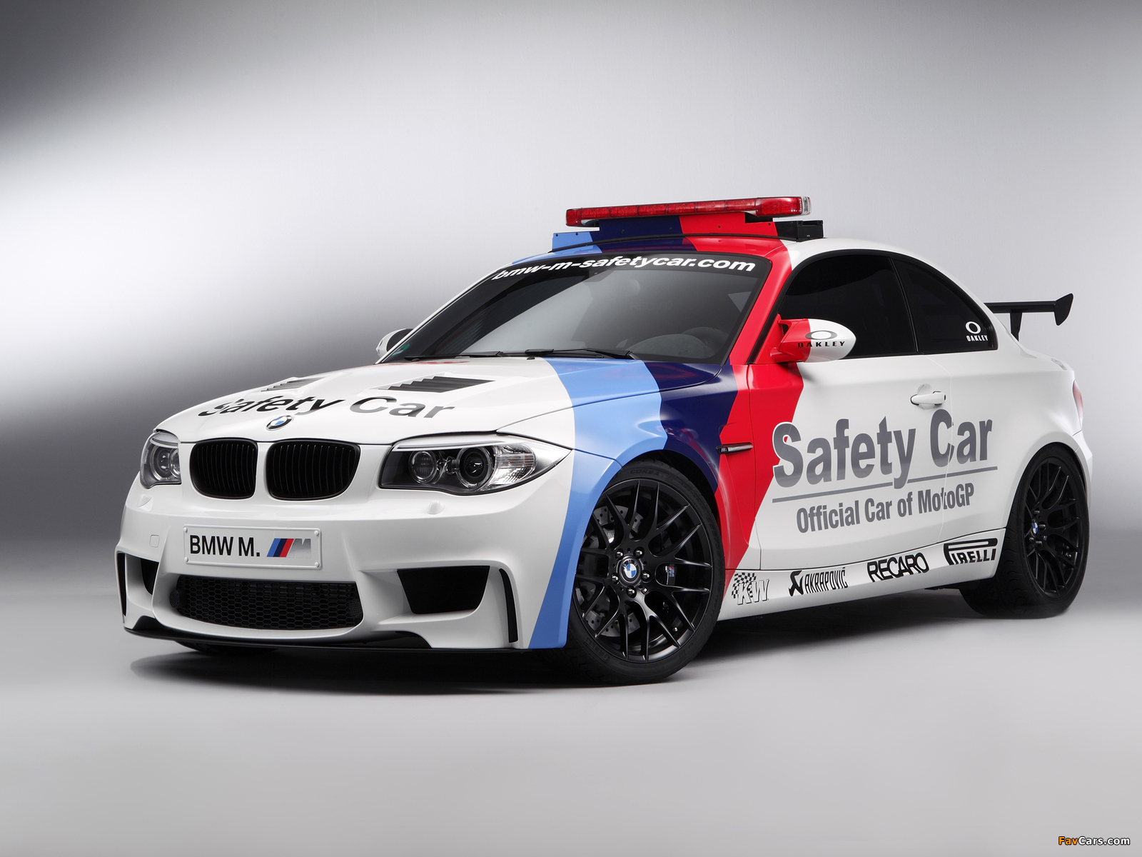 BMW 1 Series M Coupe MotoGP Safety Car (E82) 2011 wallpapers (1600 x 1200)
