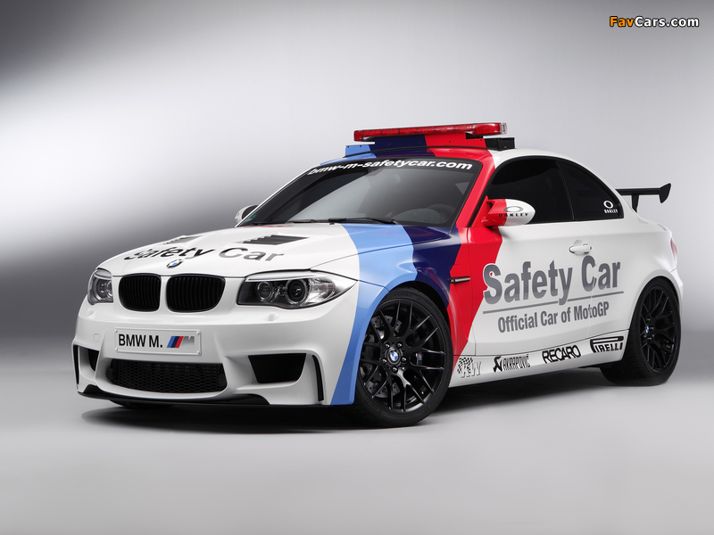 BMW 1 Series M Coupe MotoGP Safety Car (E82) 2011 wallpapers (800 x 600)
