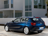 BMW 120d 5-door Urban Line (F20) 2011 wallpapers