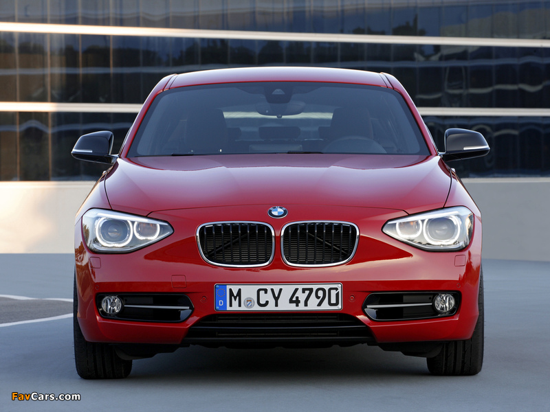 BMW 118i 5-door Sport Line (F20) 2011 wallpapers (800 x 600)