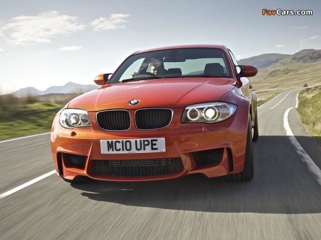 BMW 1 Series M Coupe UK-spec (E82) 2011 wallpapers (640 x 480)