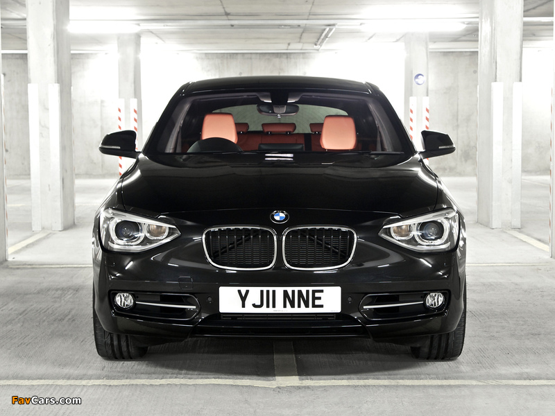 BMW 118i 5-door Sport Line UK-spec (F20) 2011 wallpapers (800 x 600)