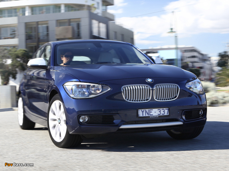 BMW 118i 5-door Urban Line AU-spec (F20) 2011 wallpapers (800 x 600)