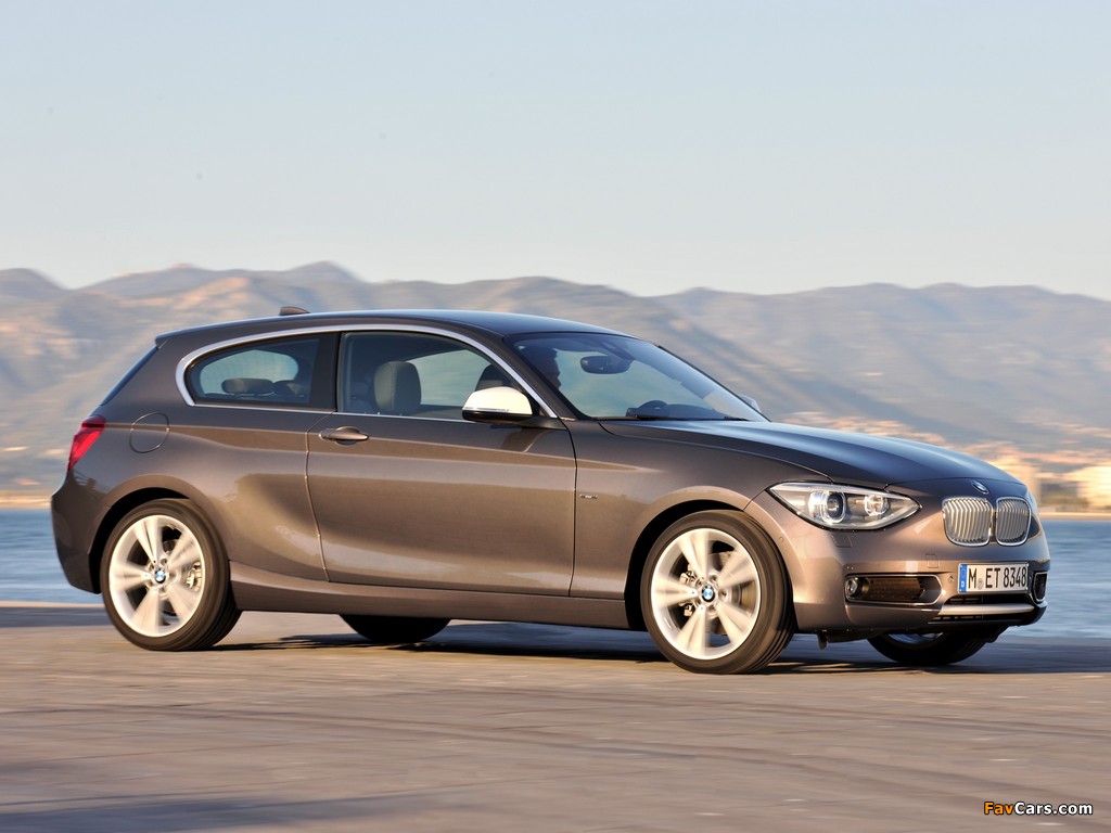 BMW 125d 3-door Urban Line (F21) 2012 images (1024 x 768)