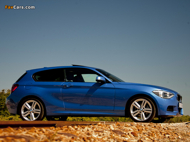 BMW 116i 3-door M Sports Package ZA-spec (F21) 2012 images (640 x 480)