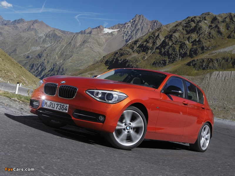 BMW 120d xDrive 5-door Sport Line (F20) 2012 images (800 x 600)