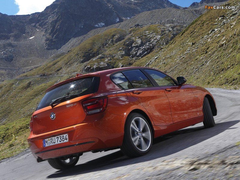 BMW 120d xDrive 5-door Sport Line (F20) 2012 images (800 x 600)