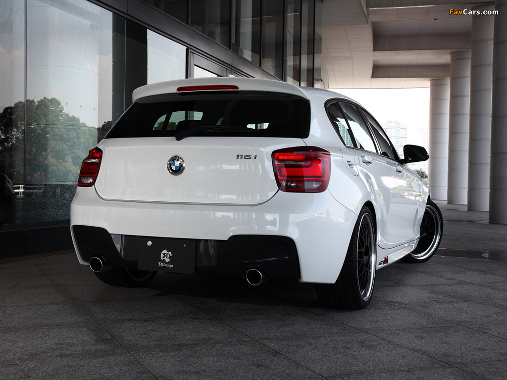 3D Design BMW 1 Series M Sports Package (F20) 2012 images (1024 x 768)