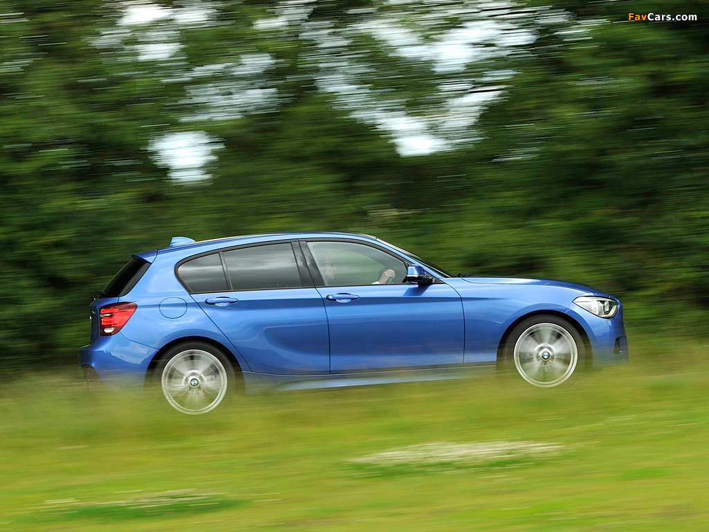 BMW 125d 5-door M Sports Package UK-spec (F20) 2012 images (1024 x 768)