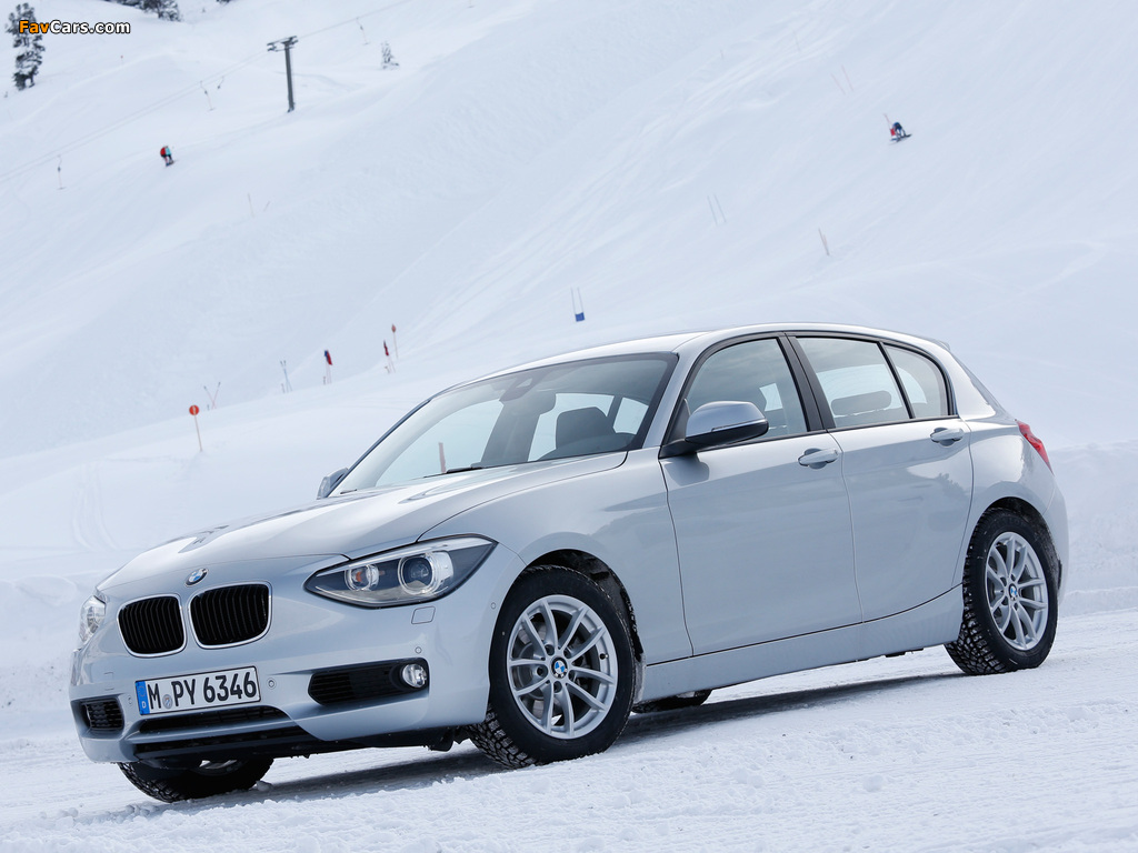 BMW 120d xDrive 5-door Sport Line (F20) 2012 photos (1024 x 768)