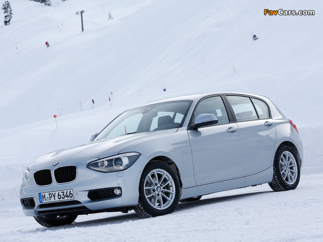 BMW 120d xDrive 5-door Sport Line (F20) 2012 photos (640 x 480)