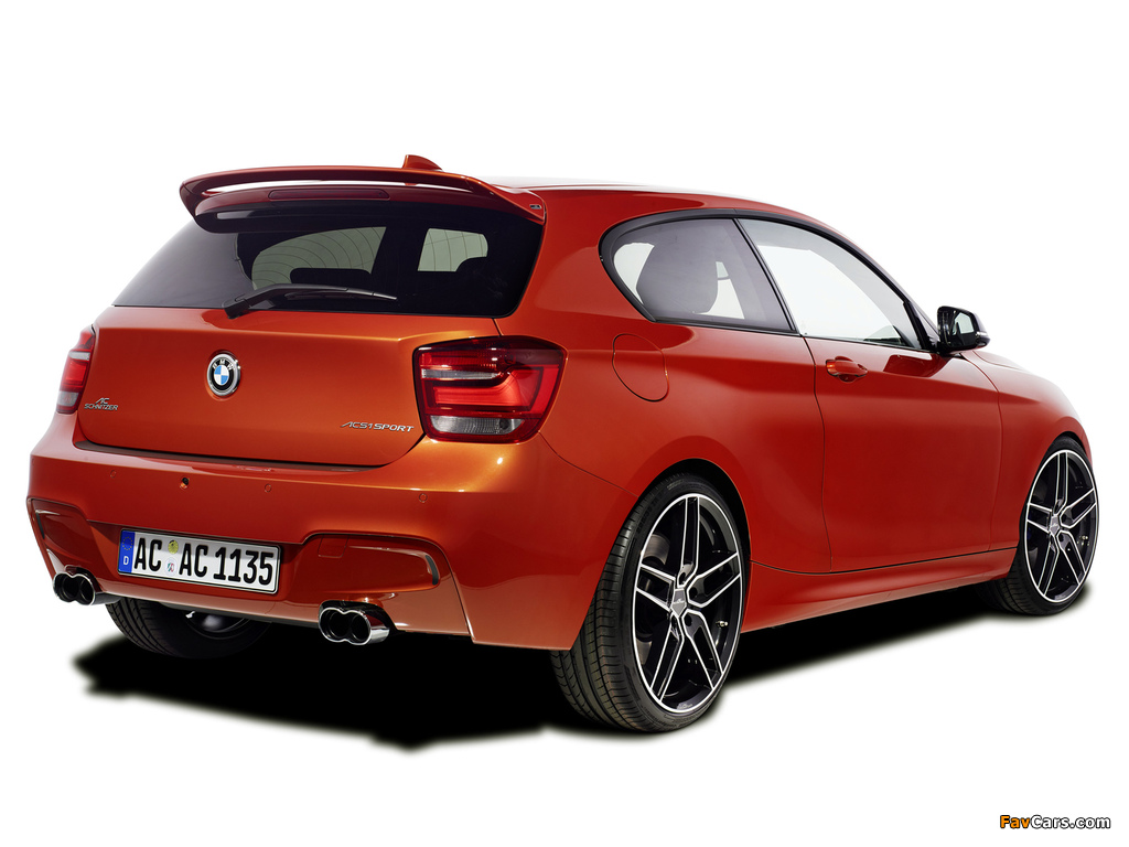 AC Schnitzer ACS1 Sport (F21) 2012 photos (1024 x 768)