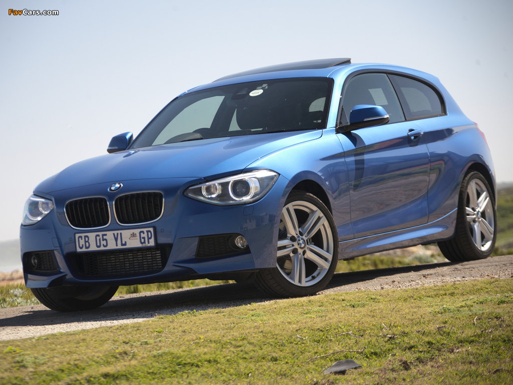 BMW 116i 3-door M Sports Package ZA-spec (F21) 2012 photos (1024 x 768)