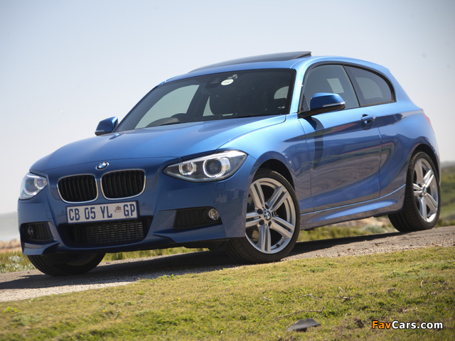 BMW 116i 3-door M Sports Package ZA-spec (F21) 2012 photos (640 x 480)