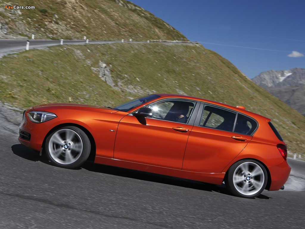 BMW 120d xDrive 5-door Sport Line (F20) 2012 photos (1024 x 768)