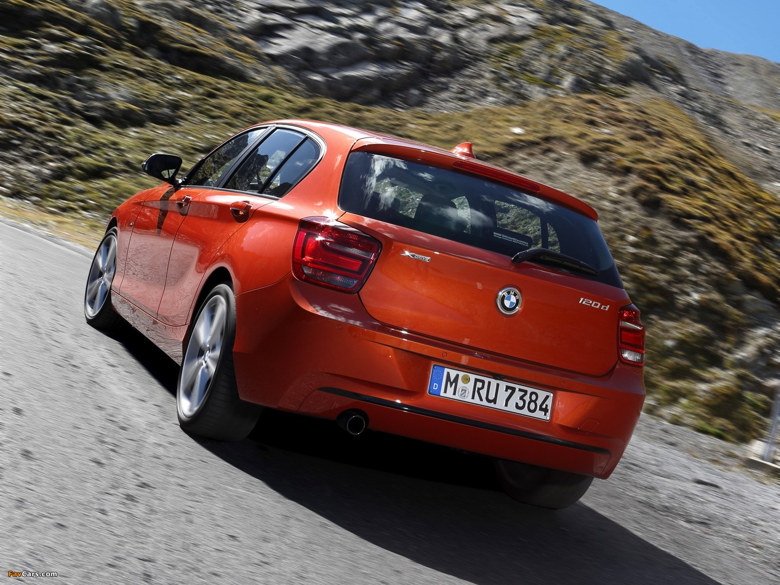 BMW 120d xDrive 5-door Sport Line (F20) 2012 photos (1600 x 1200)