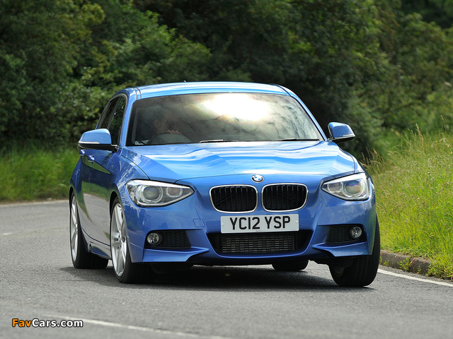 BMW 125d 5-door M Sports Package UK-spec (F20) 2012 photos (640 x 480)