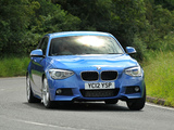 BMW 125d 5-door M Sports Package UK-spec (F20) 2012 photos