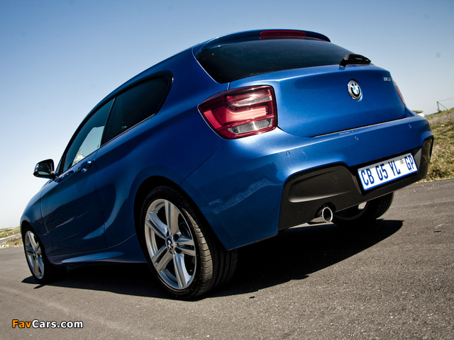 BMW 116i 3-door M Sports Package ZA-spec (F21) 2012 photos (640 x 480)