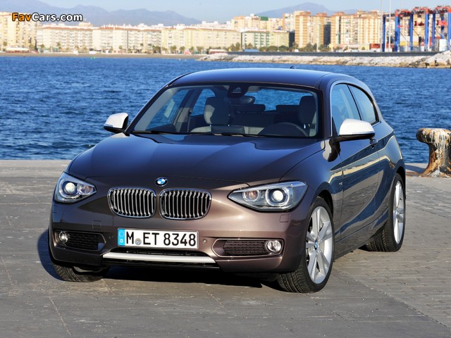 BMW 125d 3-door Urban Line (F21) 2012 photos (640 x 480)