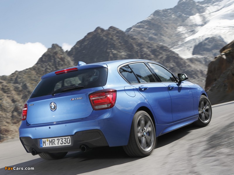 BMW M135i xDrive 5-door (F20) 2012 pictures (800 x 600)