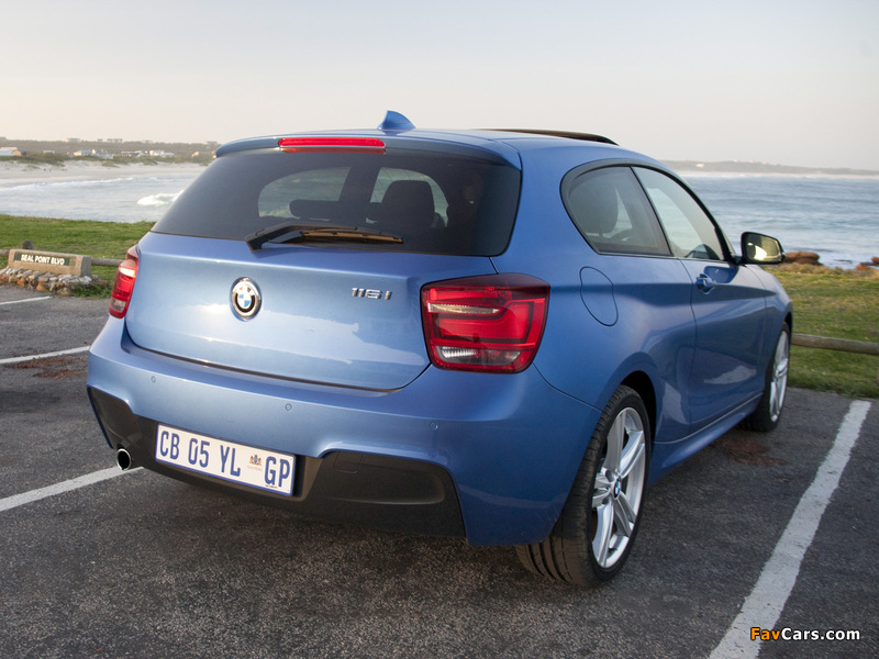 BMW 116i 3-door M Sports Package ZA-spec (F21) 2012 pictures (800 x 600)