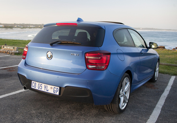 BMW 116i 3-door M Sports Package ZA-spec (F21) 2012 pictures