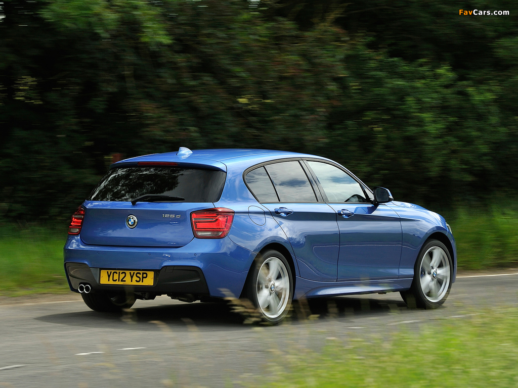 BMW 125d 5-door M Sports Package UK-spec (F20) 2012 pictures (1024 x 768)