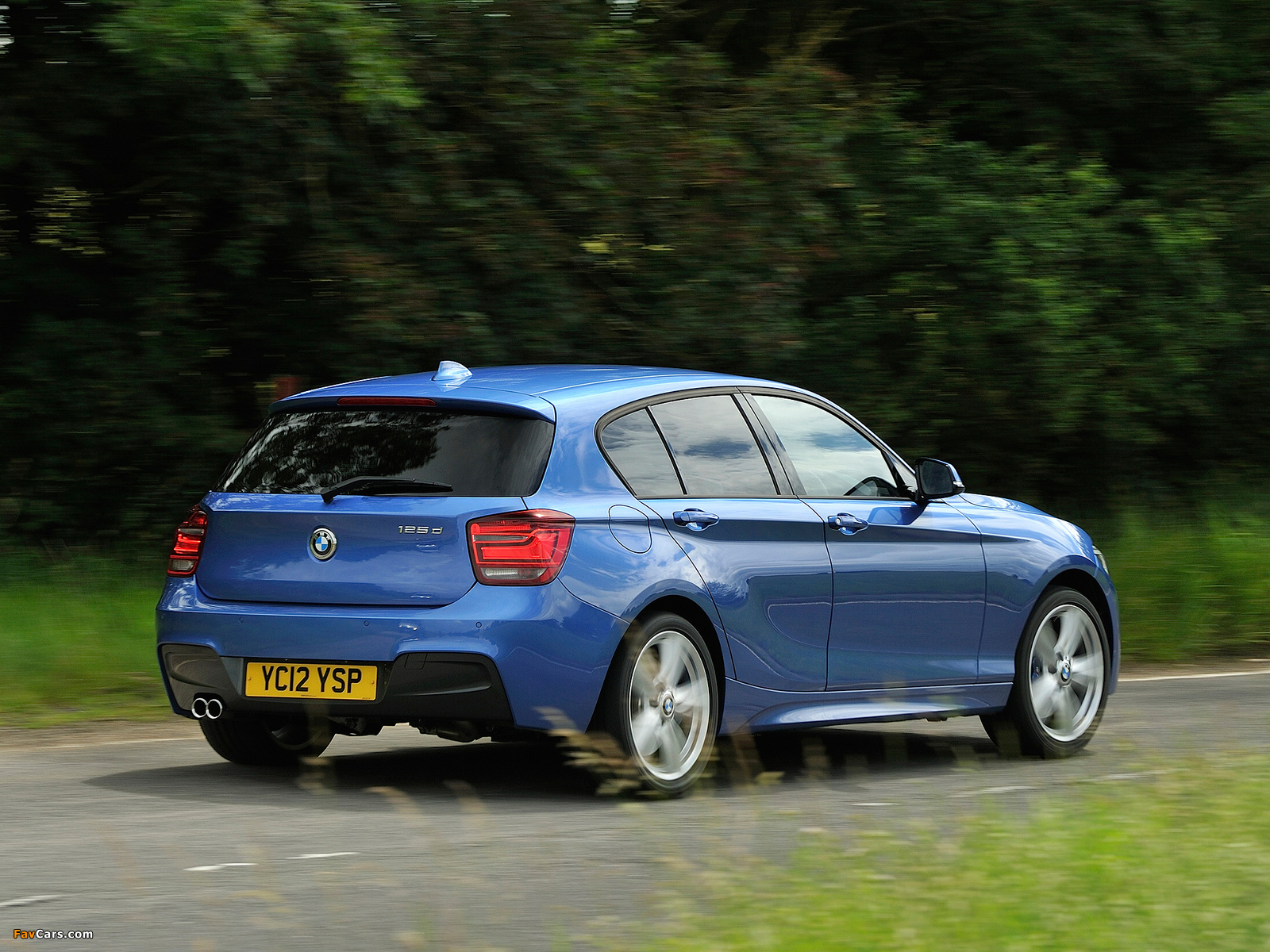 BMW 125d 5-door M Sports Package UK-spec (F20) 2012 pictures (1600 x 1200)