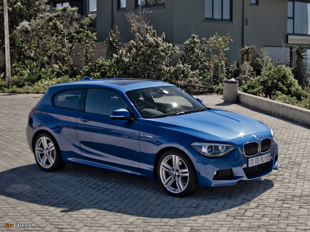 BMW 116i 3-door M Sports Package ZA-spec (F21) 2012 pictures (1024 x 768)