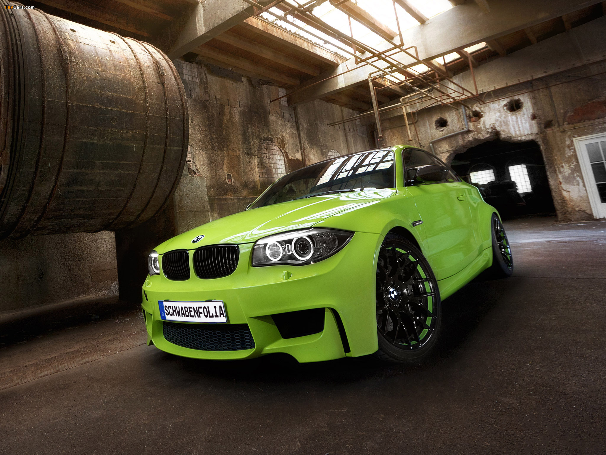 SchwabenFolia BMW 1 Series M Coupe (E82) 2012 wallpapers (2048 x 1536)