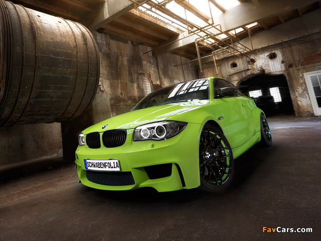 SchwabenFolia BMW 1 Series M Coupe (E82) 2012 wallpapers (640 x 480)