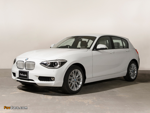 BMW 116i Fashionista (F20) 2013 photos (640 x 480)