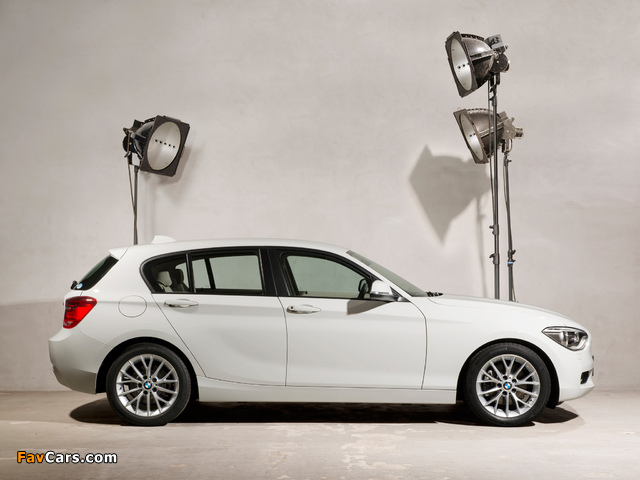 BMW 116i Fashionista (F20) 2013 photos (640 x 480)